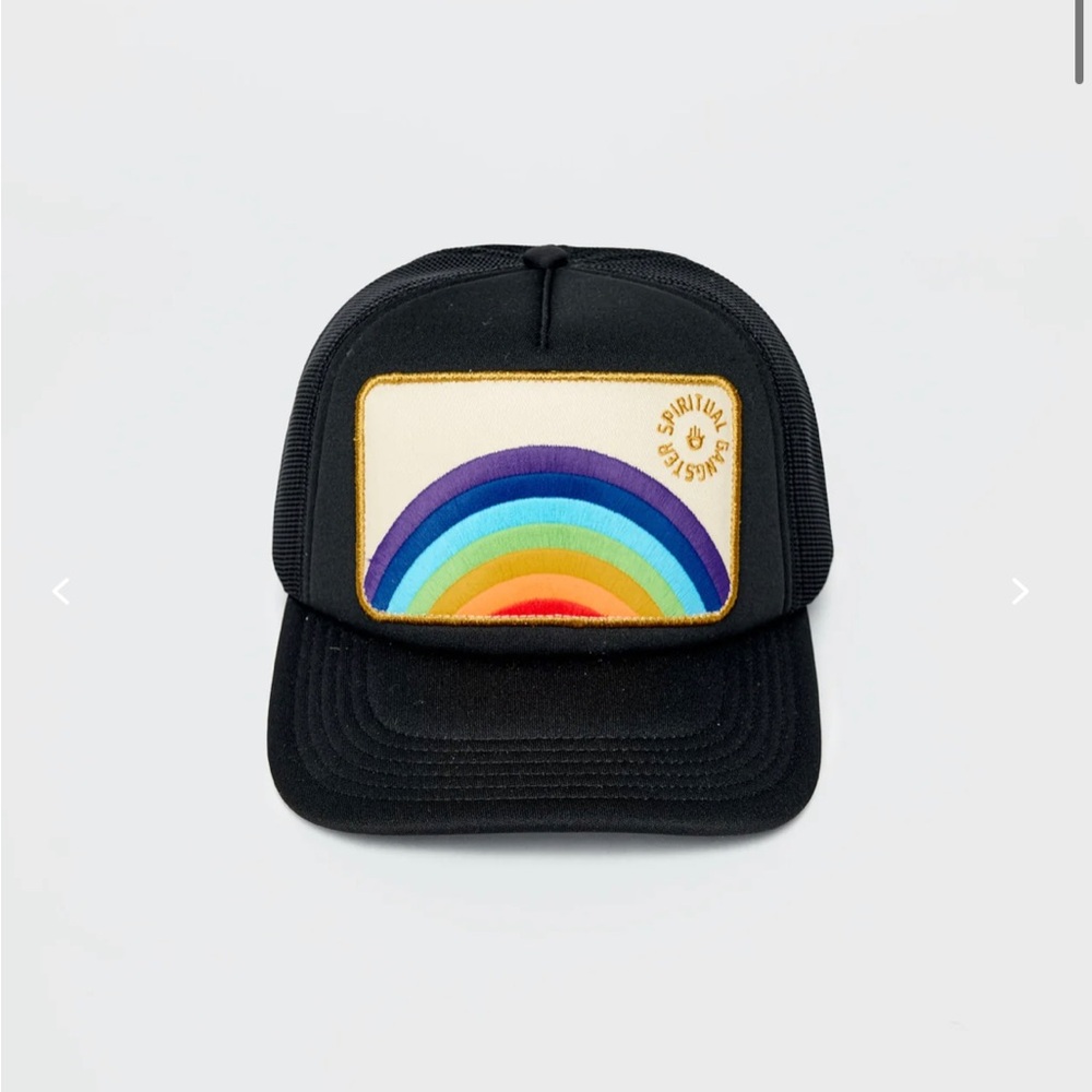 Spiritual Gangster Rainbow Trucker Hat